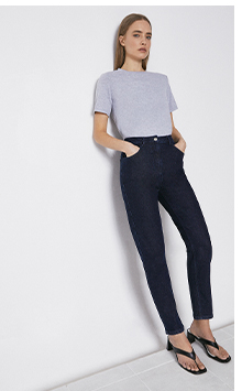 86s organic original mom fit jean