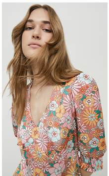 floral midi dress