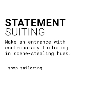 Statement Suiting - Shop Tailoring