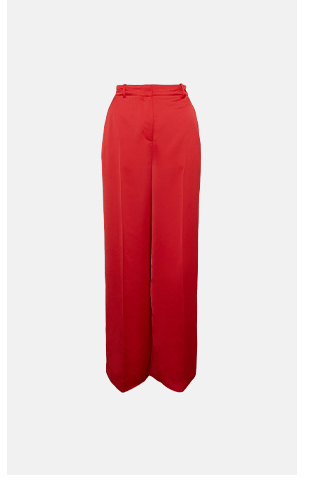 satin premium wide leg trouser