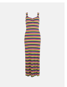 textured cami midi dress