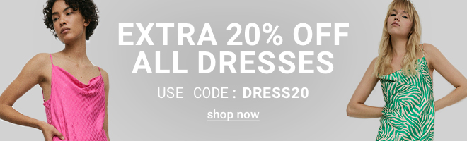 Extra 20% Off All Dresses - Shop Now