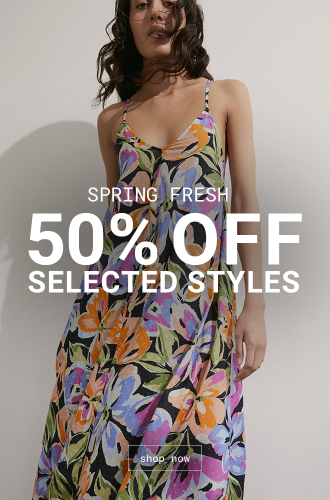 50% Off Selected Styles - Shop Now >>