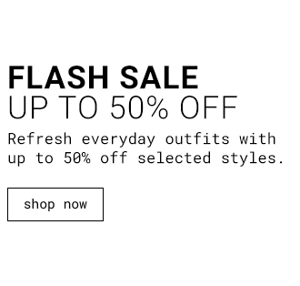Flash Sale Up To 50% Off - Shop Now