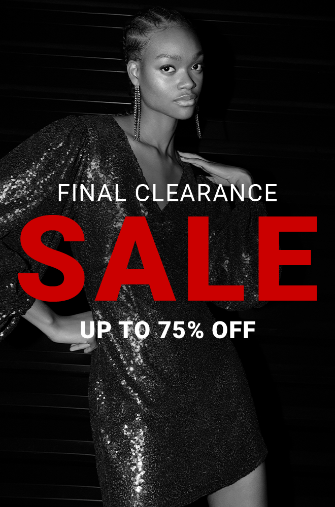Final Clearance Up To 75% Off - Shop Now >>