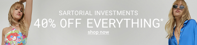 40% OFF EVERYTHING - Shop Now