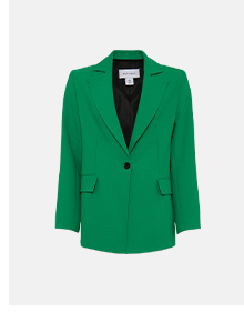 single zreasted zotch collar modern blazer jacket