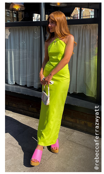 halter midi dress
