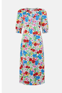 floral midi dress