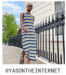 zig zag crochet look knit midi dress