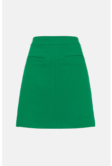 welt pocket a line mini skirt