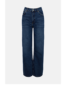 76s denim authentic wide leg jeans