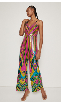 statement sequin jumpsuit