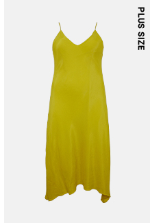 Plus Size Slip Maxi Dress