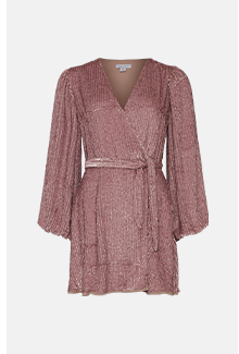 belted sequin mini dress