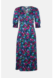 floral midi dress