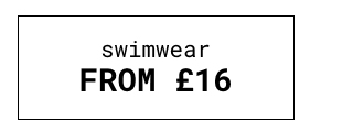 Swimwear from £16 - Shop now