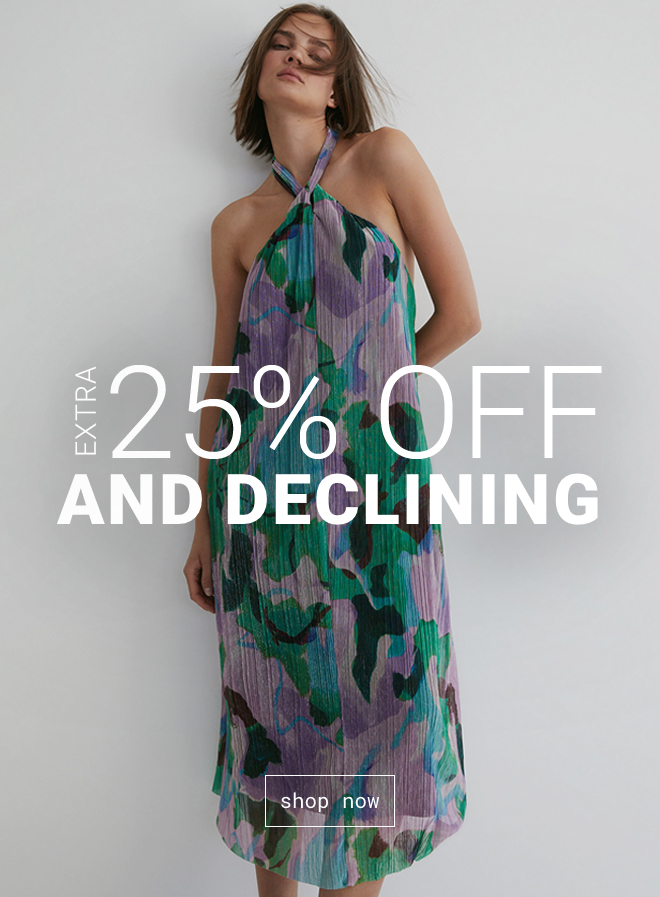 Extra 25% off and Declining - Shop Now >>
