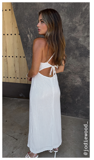 sequin stripe v neck strappy midi dress