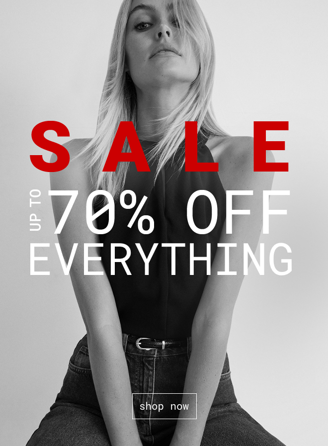 Up to 70% off everything - Shop Now >>