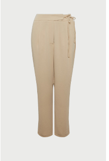 Tie Side Elastic Back Trousers