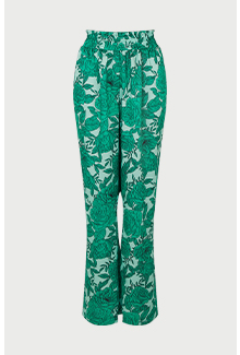 Wide Leg Satin Trouser