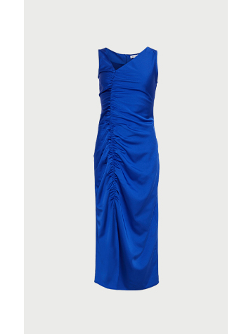 Ruched Midi Dress
