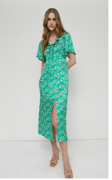 floral midi dress