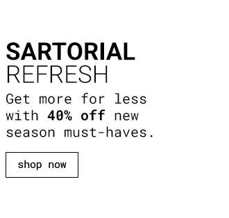 Sartorial Refresh - Shop Now