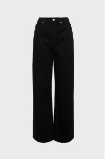76s denim authentic wide leg jeans