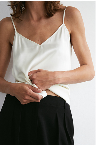 satin cami