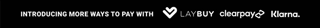 Introducing more ways to pay - shop now
