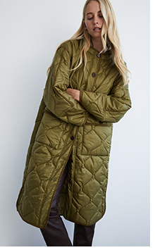 ultimate button through liner coat