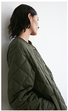 essential collarless liner jacket