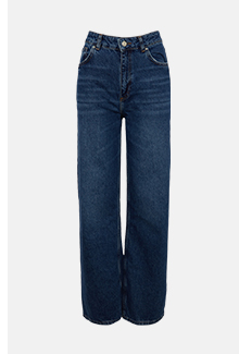 76s denim authentic wide leg jeans