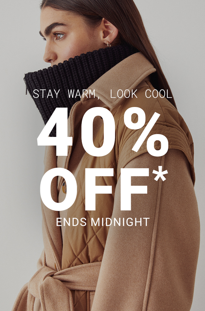 Stay Warm Look Cool 40% Off - Shop Now
