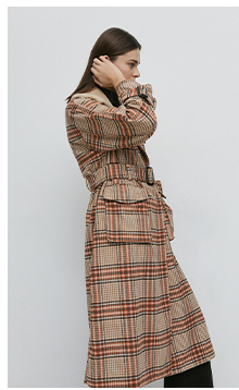 borg collar utility wool trench