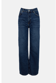 76s denim authentic wide leg jeans