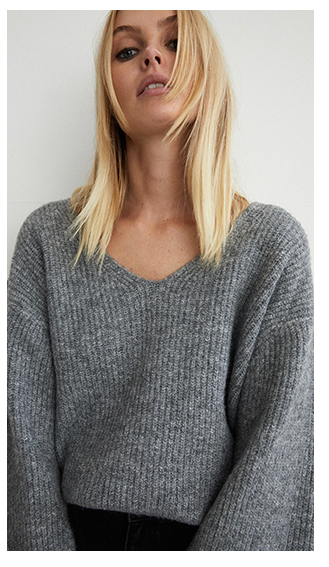 rib-cosy-v-neck-knit-jumper