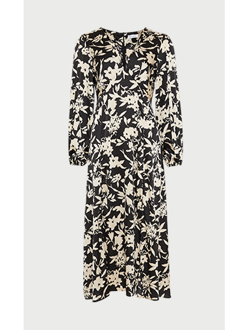 floral-long-sleeve-midi-tea-dress