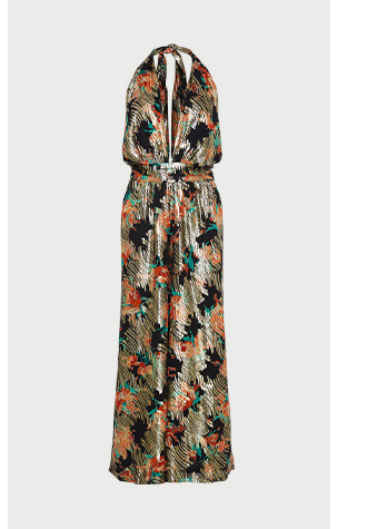 sparkle-printed-halter-neck-jumpsuit