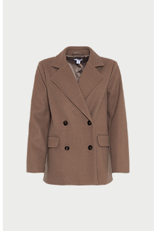 oversized faux wool blazer