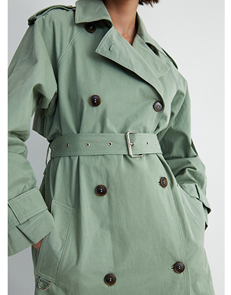 maxi trench coat