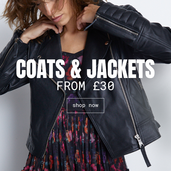 Coats & Jackets From £30 - Shop Now