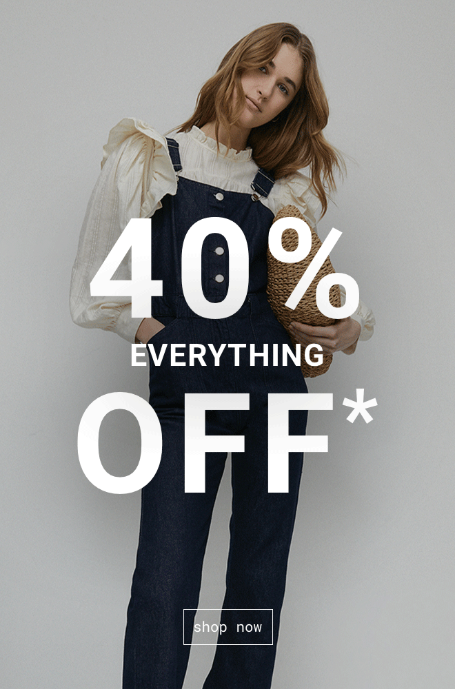 40% Off Everything Ends Midnight - Shop Now