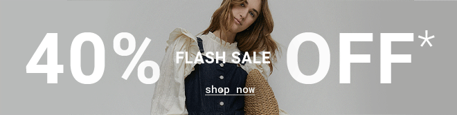 40% Off Everything - Shop Now
