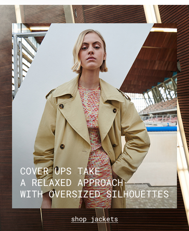 Cover Ups Take A Relaxed Approach | Shop Jackets