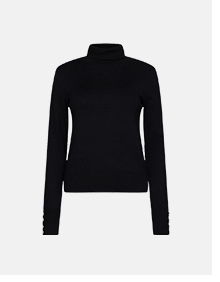 roll neck knit jumper