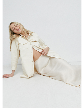 Satin Slip Skirt