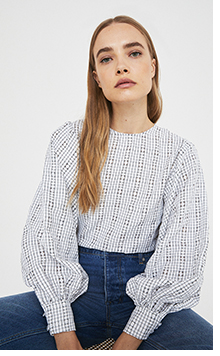 Volume Sleeve Top